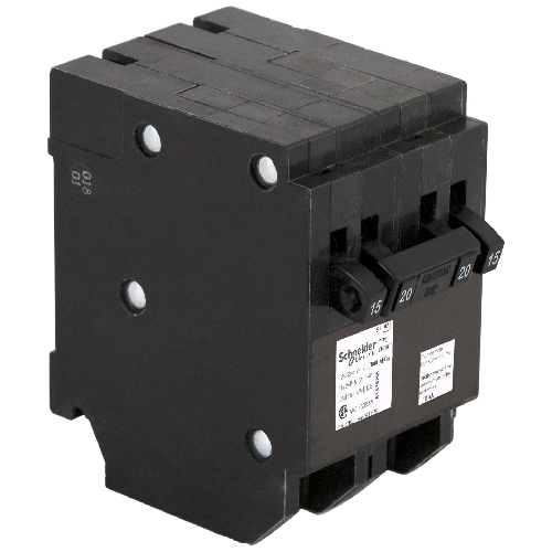 15/15A/1P - 20A/2P CHOM QUAD Circuit Breaker