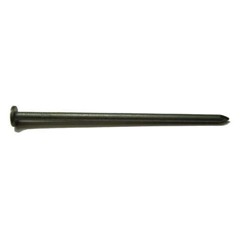 Clous d'emballage à tête ronde Duchesne, 3 po L., tige fine, acier phosphaté, boîte de 50 lb