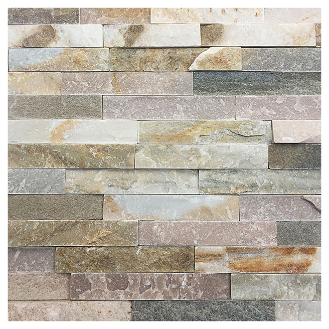 Ledgestone Wall Slate 6 X 24 Natural Beige