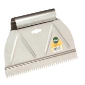 Richard CS Series V-Notch Adhesive Spreader - Cold-Rolled Steel - Satin Finish - 9-in W x 3/16-in