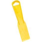 Richard Flexible Putty Knife - Polystyrene Plastic - Yellow - 1 9/16-in W