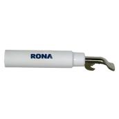 Paint Can Opener - Cold-rolled Steel - Polypropylene Handle - White