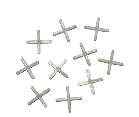 Richard Plastic Tile Spacers - White - 1/8-in W - 200 Per Pack