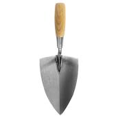 Richard Professional Pointing Trowel - High-Carbon Steel - 4 1/2-in W x 7-in L - Wooden Handle
