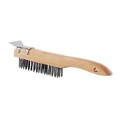 Brush with Scraper Head