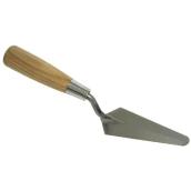 Richard Professional Pointing Masonry Trowel - High Carbon Steel - 1 3/4-in W x 5-in L - Hardwood Handle