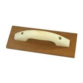 Richard Mahogany Wet Cement Float - Wooden Handle - Brown - 12-in L x 4 1/2-in W
