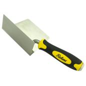 Richard Ergo-Grip 4-in Stainless Steel Blade/Rubber Handle Corner Trowel