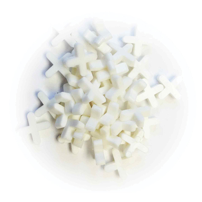 Image of Richard Plastic Floor Tile Spacers - White - 1/8-In T - 250 Per Pack | Rona