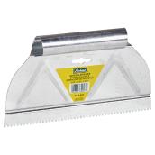 Richard Adhesive Tile Spreader Trowel - Square Notch - Steel - 9-in W