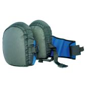 Richard Knee Pads - Rubber Foam - Blue and Black - Elasticized Straps with Hook and Loop Closure