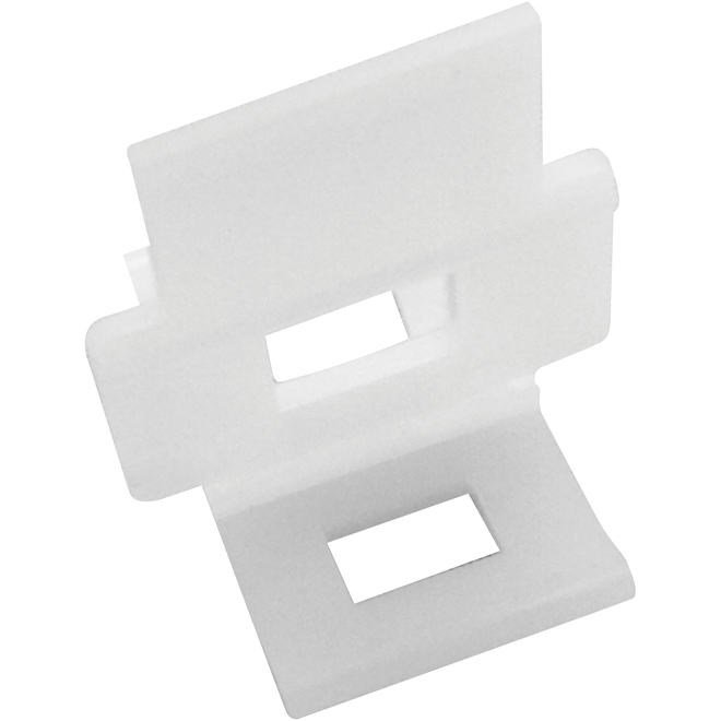 Richard 1/16-in Plastic Tile Levelling Clips - White - For Tiles Between 3/16-in and 7/16-in T - 96 Per Pack