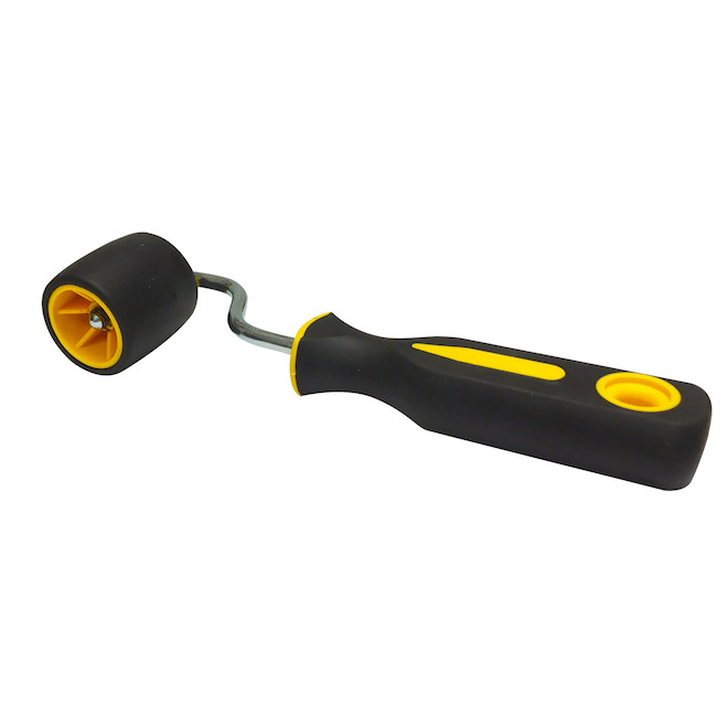 Richard Rubber Wallpaper Roller - 1 3/4-in - Black and Yellow