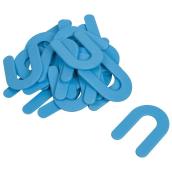 Richard 180-Pack 1/16-in Blue Plastic Shim Horseshoe for Ceramic