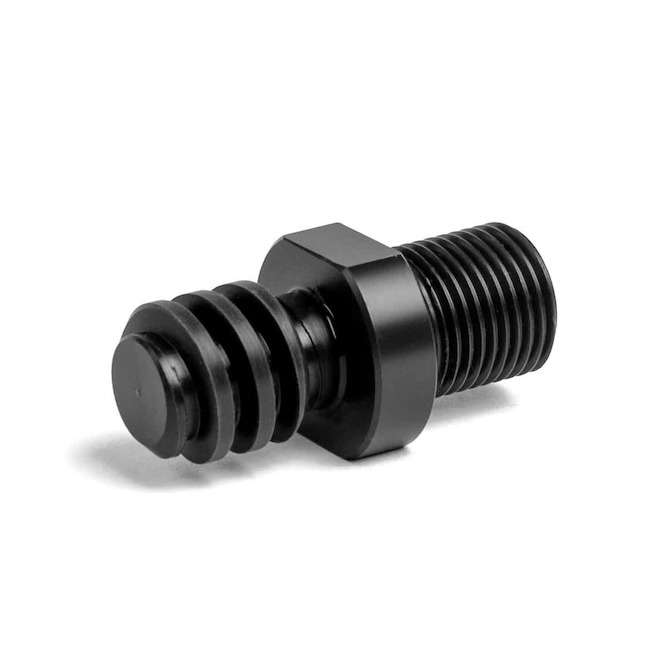 Can-Am NyCor Sander and Paint Roller Adapter in Nylon with 2 Male Ends - Black