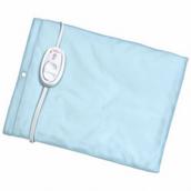 Coussin chauffant, 3 niveaux d'intensité, bleu pâle