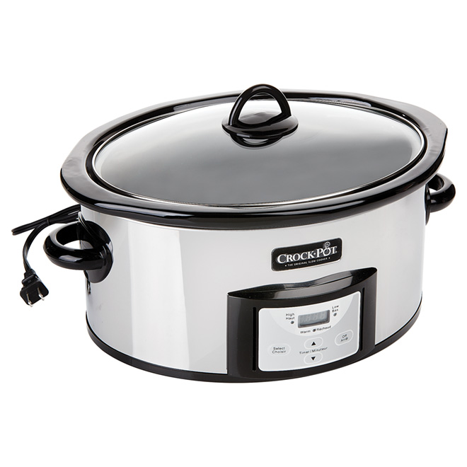 Crock-Pot Slow Cooker Cooking Pot 2.4 L Black