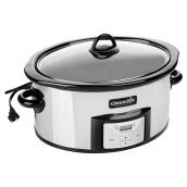 Crock-Pot Programmable Slow Cooker - Stainless Steel - 6 Quarts