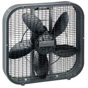 Ventilateur à 3 vitesses «Blizzard», plastique/métal, 20"