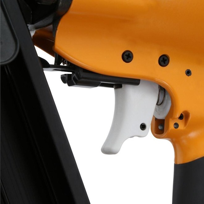 Bostitch 28° Industrial Framing Nailer - Push-Button Depth Adjustment - 16-in Layout Indicator - Lightweight
