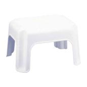 Marchepied léger Rubbermaid, blanc, antidérapant, plastique