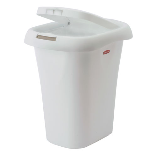Waste Basket With Spring Top