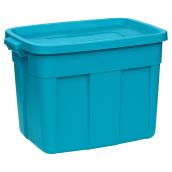 Boîte de rangement, 68,1 l, turquoise