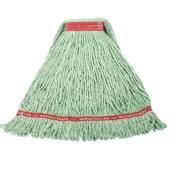 Rubbermaid Cotton and Synthetic Fibers Mop Refill - Green