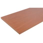 Rubbermaid Laminate Shelf Board Cinnamon 10-in x 36-in