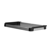 Rubbermaid Fasttrack Garage 1-Piece Gray/Black Steel Shelf