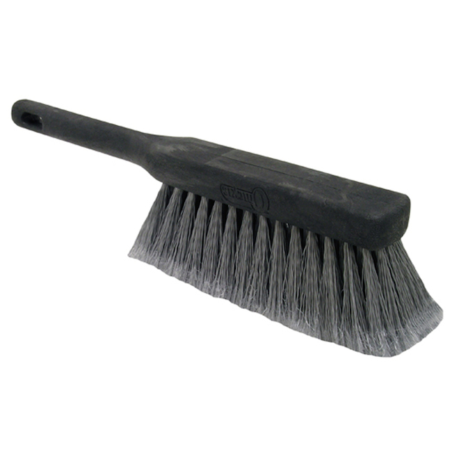 Quickie Poly Fibre Bench Brush - 9-in - Black 408 | RONA