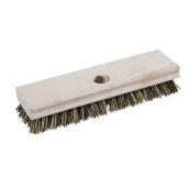 Quickie 8-in Scrub Brush with Threaded Wood Block - Stiff Poly Fibres