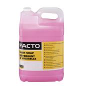 Facto Household Dish Soap - Pink Liquid - Safely Used on Vehicles - 10-L
