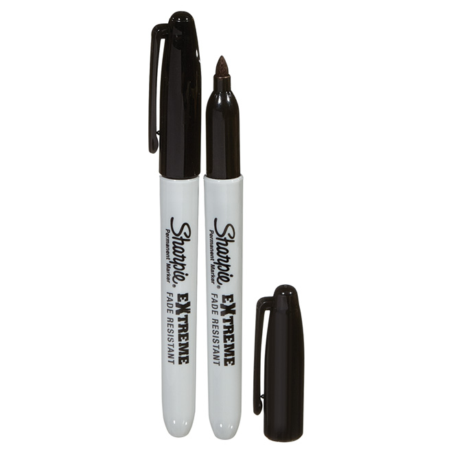 Sharpie Extreme Permanent Markers - Black - 2-Pack