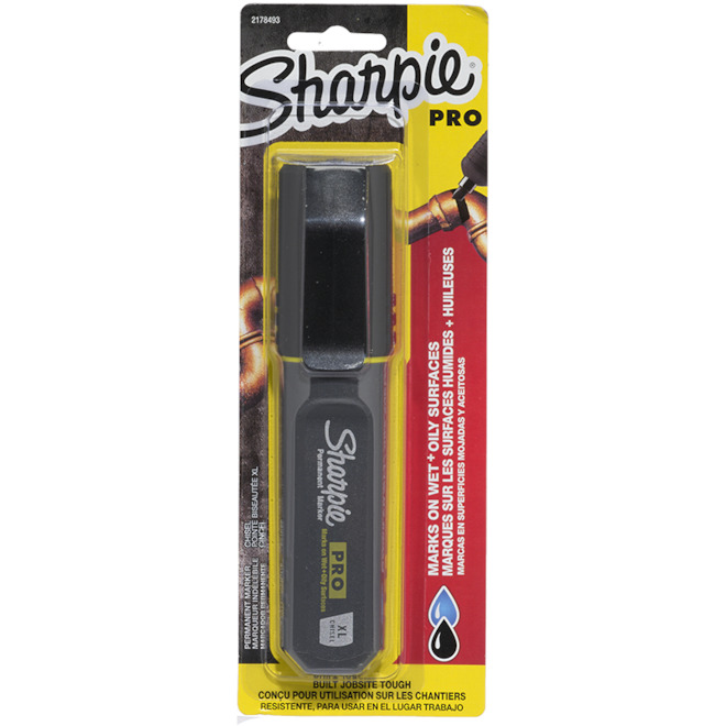 Sharpie Pro Black Extra-Large Chisel Permanent Marker