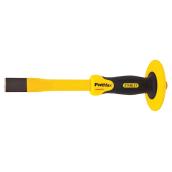 Stanley Steel Fatmax Long Cold Chisel - Ergonomic Handle with Hand-cutting Gaurd - 1-in W x 12-in L