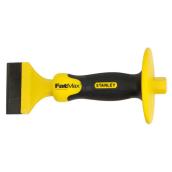 Stanley Fatmax Brick Cutting Long Chisel - Rubber Handle with Hand Gard - Steel - 2 3/4-in W x 8 1/2-in L