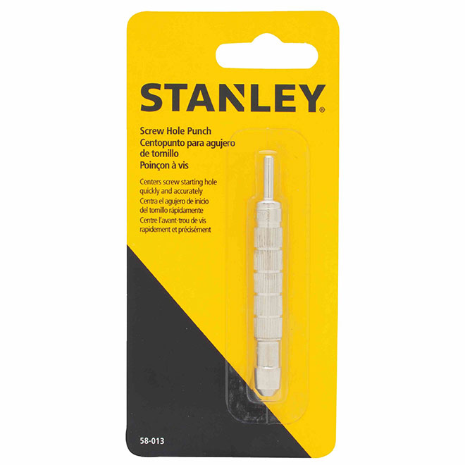 Stanley 3/8 in Self-Centering Screw Hole Punch