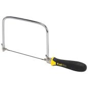Stanley Coping Hand Saw - Plastic/Rubber Handle - High Carbon Steel Blades - 16 TPI - 360° Blade Rotation