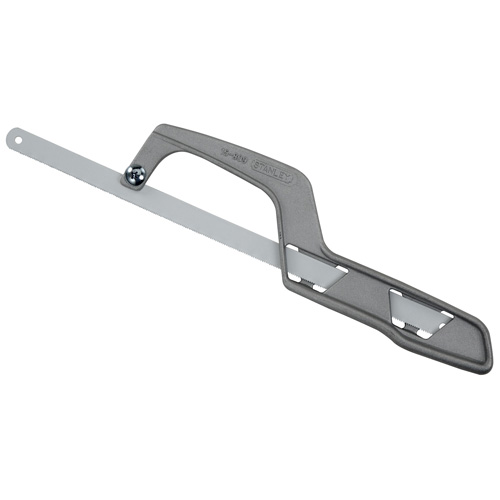 Stanley Light-Weight Mini Hacksaw - Aluminum Handle - Bi-Metal Blade - 10-in L