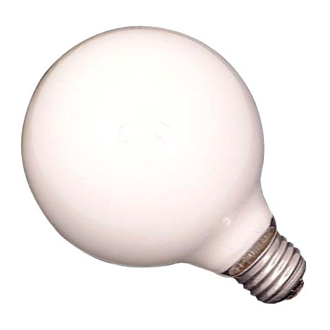 Sylvania Opal Incandescent Light Bulb - 40-W - 120-V - Globe-Shaped