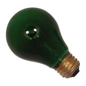 Incandescent Light Bulb A19 - 25 W - Green