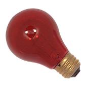 Ampoule incandescente A19, 25 W, rouge