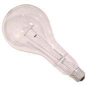 Ampoule incandescente, 300 W, 120 V, E26, clair