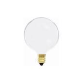 Ampoule incandescente ronde Sylvania, blanc doux, culot moyen G16,5, 165  lm, 25 W, paquet de 2 15613