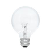 Ampoule globe G25 E26, intensité variable, blanc doux, PK3