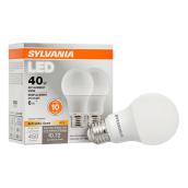 Ampoule DEL A19 E26, non-variable, blanc doux, PK1