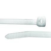 Marr 11-In  White Nylon Cable Ties 100/Pk