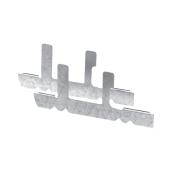 Iberville F Form Switch Box Support - Galvanized Steel - 6/Pack