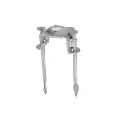 Sangles cloutées, acier, 1/4" x 1/2", pqt/60